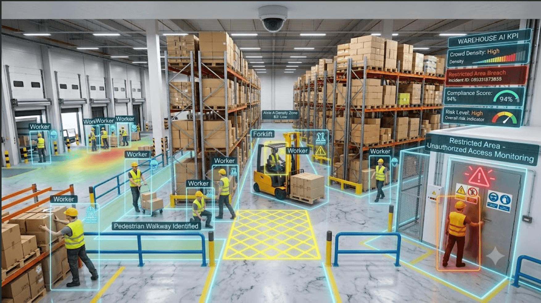 VuFindr Manufacturing & Warehouse AI Computer Vision Analytics